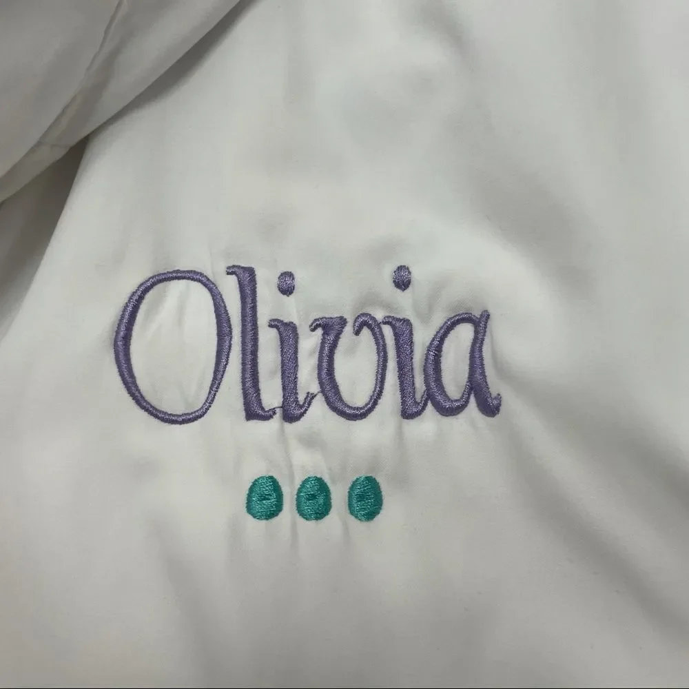 Microfiber Kids Hooded Bathrobe Personalized with